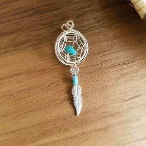 Dream Catcher Sterling Pendant
